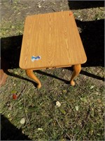 light wood end table