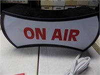on air lighted sign