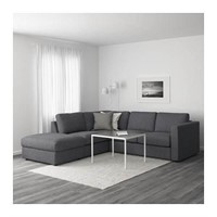 Sectional Sofa with Pleasing Fabric