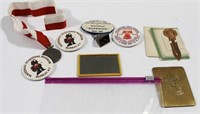 GROUPING: BSA COLLECTIBLES: MEDALS, LAPEL PINS,