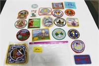 20 BSA PATCHES - 1980'S