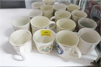 17 BSA RELATED COFFEE CUPS