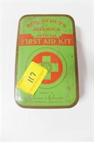 BSA OFFICIAL FIRST AID KIT - CIRCA 1940'S