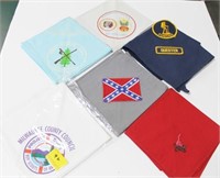 GROUPING OF NECKERCHIEF'S - 1990'S AND NEWER