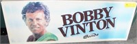 BOBBY VINTON - SANDS ADVERTISING POSTER PLASTIC -