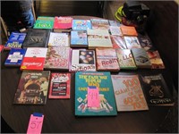 Approx 29 books: cook books, weight loss books, &