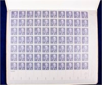 Stamps 20 Full Sheets 4¢ Commemorative 1961-1962