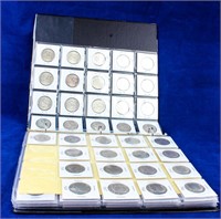 Coin Kennedy Half Collection in 2x2 Holders 122pcs