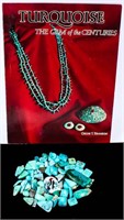 Jewelry Turquoise Loose Stones and Catalog Pendant