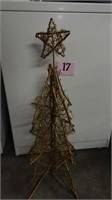 GRAPE VINE CHRISTMAS TREE 34"