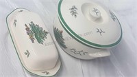 Spode Butter Dish And Casserole Pot New In Box