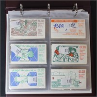 Great Britain & Area Stamps Booklets collection