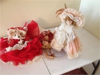 (1) Lot of miscellaneous dolls