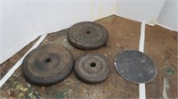 3 Weight Plates