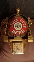 Iron City Beer Sign w/1976 Calendar(intact)