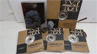 4 Rolls Aluminum Oxide Cloth Bench Roll & Loose