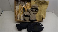 Misc. Lot of Men's Gloves-Work/Winter