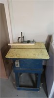 Work Table on Wheels w/Electric Supply-24"x24"x36"
