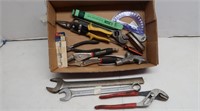 Lot of Tools-Wrenches, Vise Grips, Pliers, & More