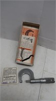 Lufkin Carbide Tip Micrometer