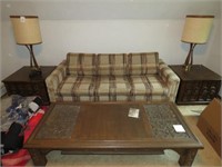 Couch, Chair, Tables