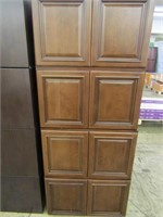 5 PC - 30"X18"X24" SIGNATURE BROWNSTONE CABINETS