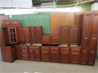 13 PC 10'X15' GRAND RESERVE CHERRY KITCH CABINETS