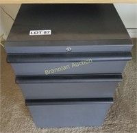 Metal 3-Drawer File Cabinet