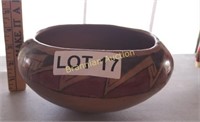 Native American Pottery Bowl