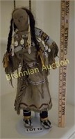 Kiowa Cheyenne Doll, 1890's **