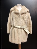 Ladies Wincrest Natural Mink Stroller Fur Coat