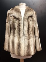 Ladies Chinchilla Fur Coat by Le Nobel of Athens