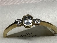 $600. 18kt. Sapphire Ring (Size 7.5)