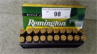 Remington Express rifle 7.62 x39mm 125 grain ammo