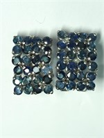 $400. St. Sil. Sapphire Earrings