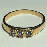 $400. 10kt. Sapphire Ring (Size 6)