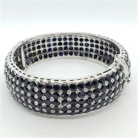 $3200. St. Sil. Sapphire (65ct) Bracelet