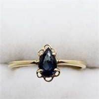 $600.14KT.Sapphire Ring (Size 6)