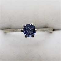 $400. 10kt. Sapphire Ring (size 7.5)