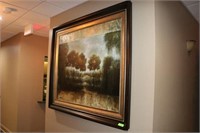 Large Framed Art Canvas