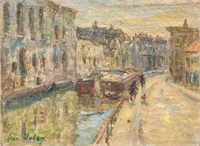 French Impressionist School OOB Signed Henri Duhem