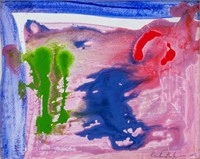 American Abstract OOC Signed Frankenthaler