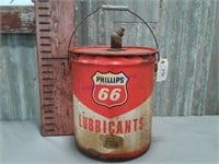 Phillips 66 5 gallon oil can