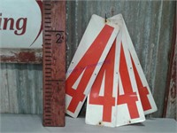 Numbers for sign