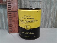 John Deere 5 gallon oil can