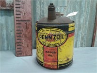 Pennzoil 5 gallon oil can