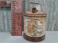 Kendall the 2000 mile oil 5 gallon oil can