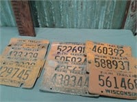Wisconsin semi trailer license plates