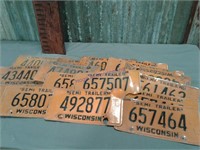 Wisconsin semi trailer license plates