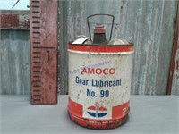 Amoco gear lubricant 5 gallon can